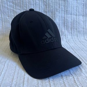 Black Adidas Matte Logo Hat